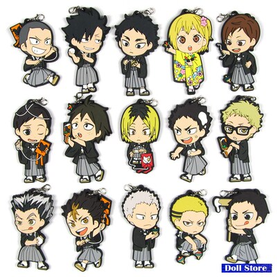 Haikyuu Anime keychain Oikawa Tooru Kozume Kenma Kuroo Tendo
