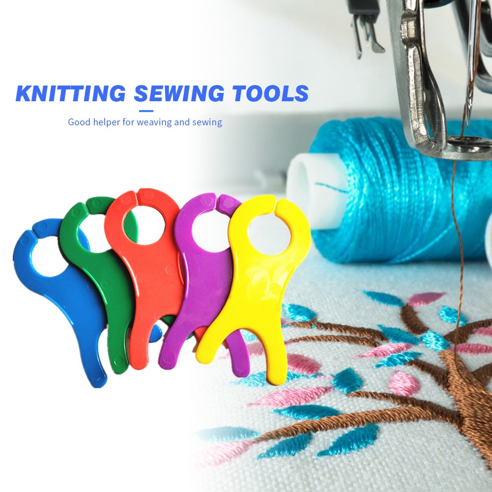 5Pcs Plastic Silk Thread Winding Board Knitting Clothes Swe