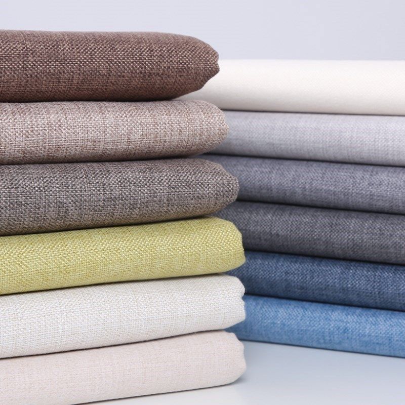 linen sofa fabric fabric thick burlap canvas cotton burlap