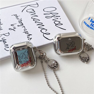 Cute Angel Baby Pendant Earphone Case For Apple AirPods 1 2