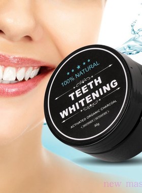 Teeth Whitening Scaling Powder Oral 60g竹炭牙粉椰壳炭去污渍
