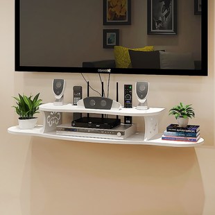 Set top box shelf shelf shelving rack wall hanging living ro