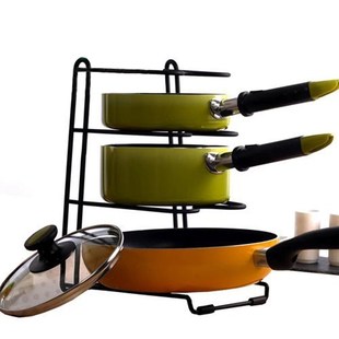 Kitchen Storage Rack Holder for Pot Pan Lid Chopping Board