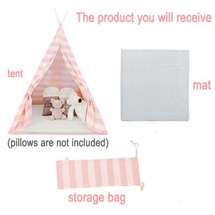 Teepee Tent for Kids Cotton Play Tent House for Children Boy