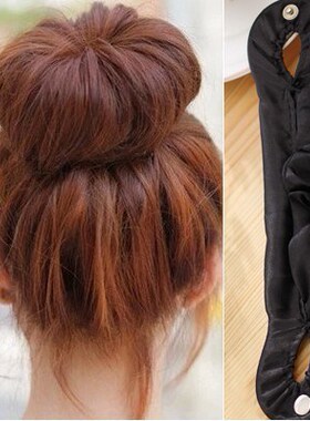 2 PCS Hair Donut Bun Clip Hair Twist Holder DIY Hair Styling