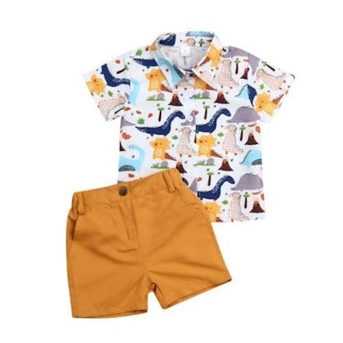 Toddler Boy Clothes Kids Baby Boys Tops T-shirt Pants Shorts