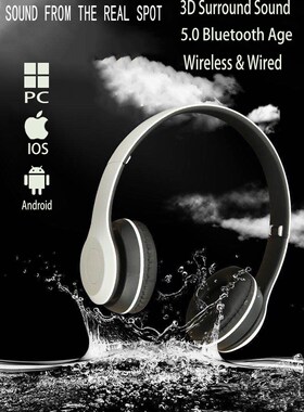 Newest P47 Folding Wireless Headset Support Wired Connectio