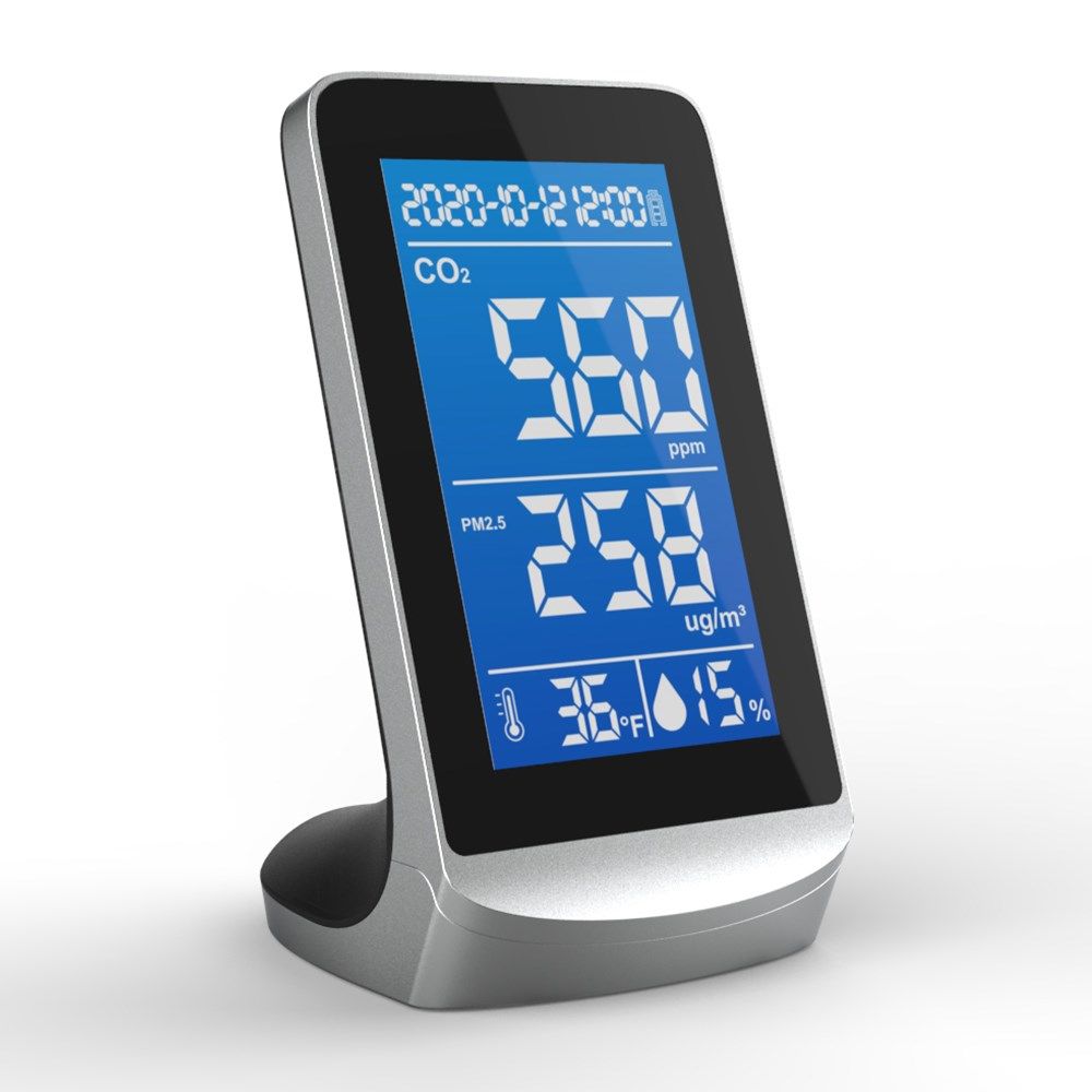 Portable Air Quality Monitor Digital Display Screen PM2.5 C