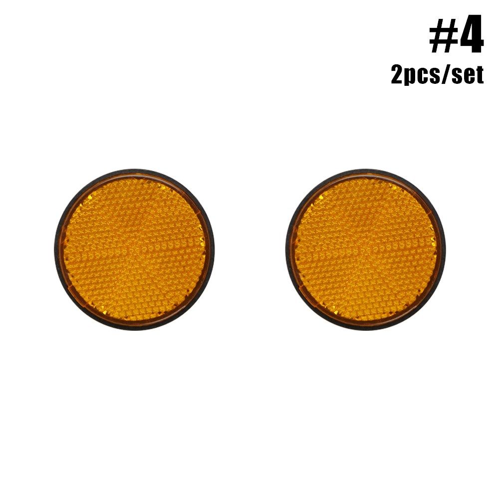 2pcs bicycle bike spoke reflector safety warning light wheel