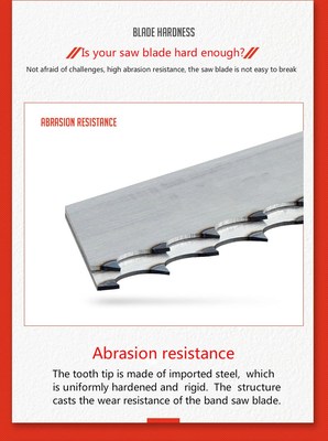 4050*13*0.65mm Quenching Woodworking Band Saw Blades Markovi
