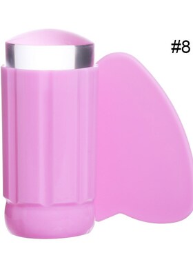 NICOLE DIARY Nail Art Templates  Clear Jelly Silicone Nail S