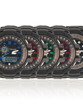 New Digital Rubber Band Sport Date Chronograph LED Men Wrist