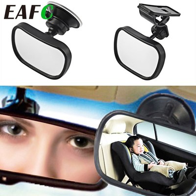 2 in 1 Mini Safety Car Back Seat Baby View Mirror Adjustabl