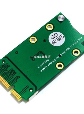 Mini PCI-E Adapter with SIM Card Slot for 3G/4G WWAN HSPA MO