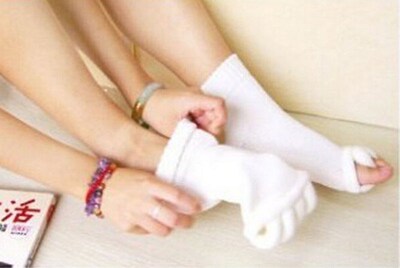 Five Toe Socks Fingers Toe Separator Foot Alignment Pain Rel