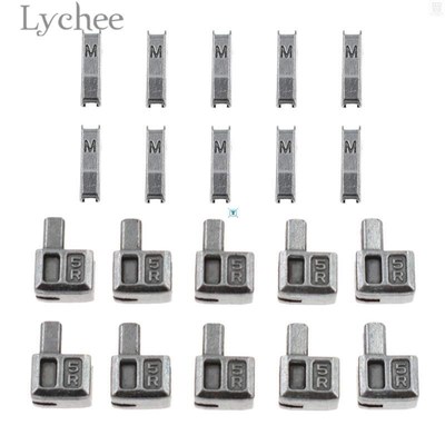 10 Sets Metal Repair Zipper Stopper Open End Zipper