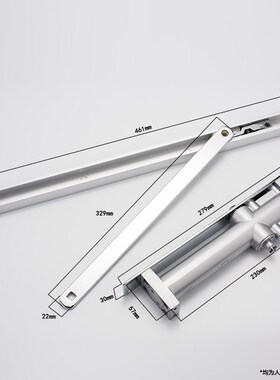 Concealed buffer hydraulic door closer Hotel special conceal