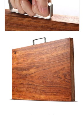 Iron pear wood whole  chopping board cutting  solid  househo