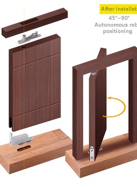 Stainless Steel Heavy Duty Revolving Door Shaft With Buffer