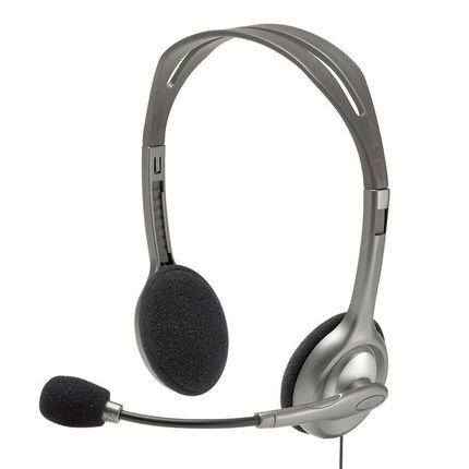 Logitech H110/H111 Stereo Headset with Microphone 3.5mm Wir