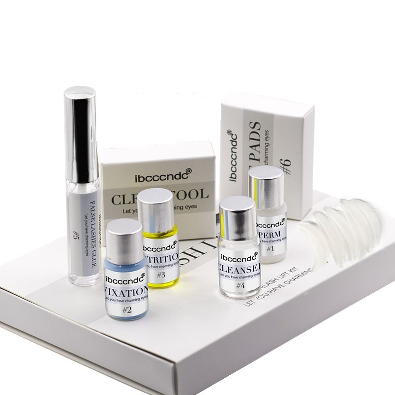 Ibcccndc 7in1 Mini Eyelash Perming Kit Eye Lashes Curling Pe