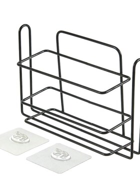 Kitchen cling film received frame, wrought iron wall hung