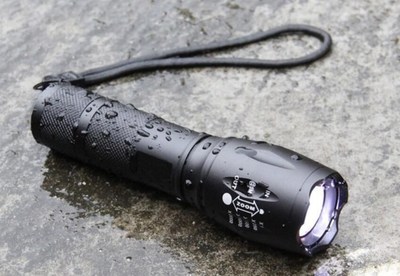 Led flashlight 18650 Rechargeable USB linterna torch Zoomabl