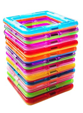 12 Pcs/Set Magnetic Blocks building Construction  Magnetic