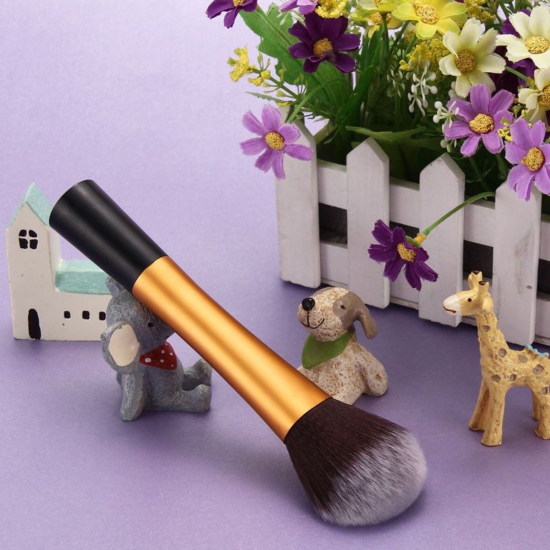 high quality professional nylon bristles powder brushes make