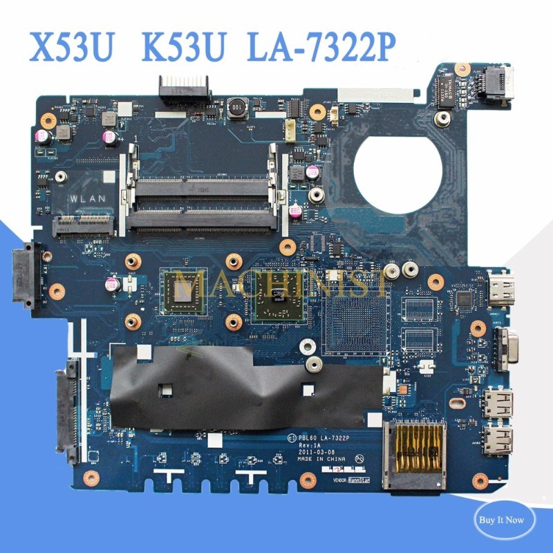 PBL60 LA-7322P  ASS  K53 X53X53B K53B  X53BY X53BR K53BY  la