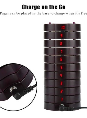 Pager Maximum 999 Pagers Restaurant Pager System 1.5km Conne