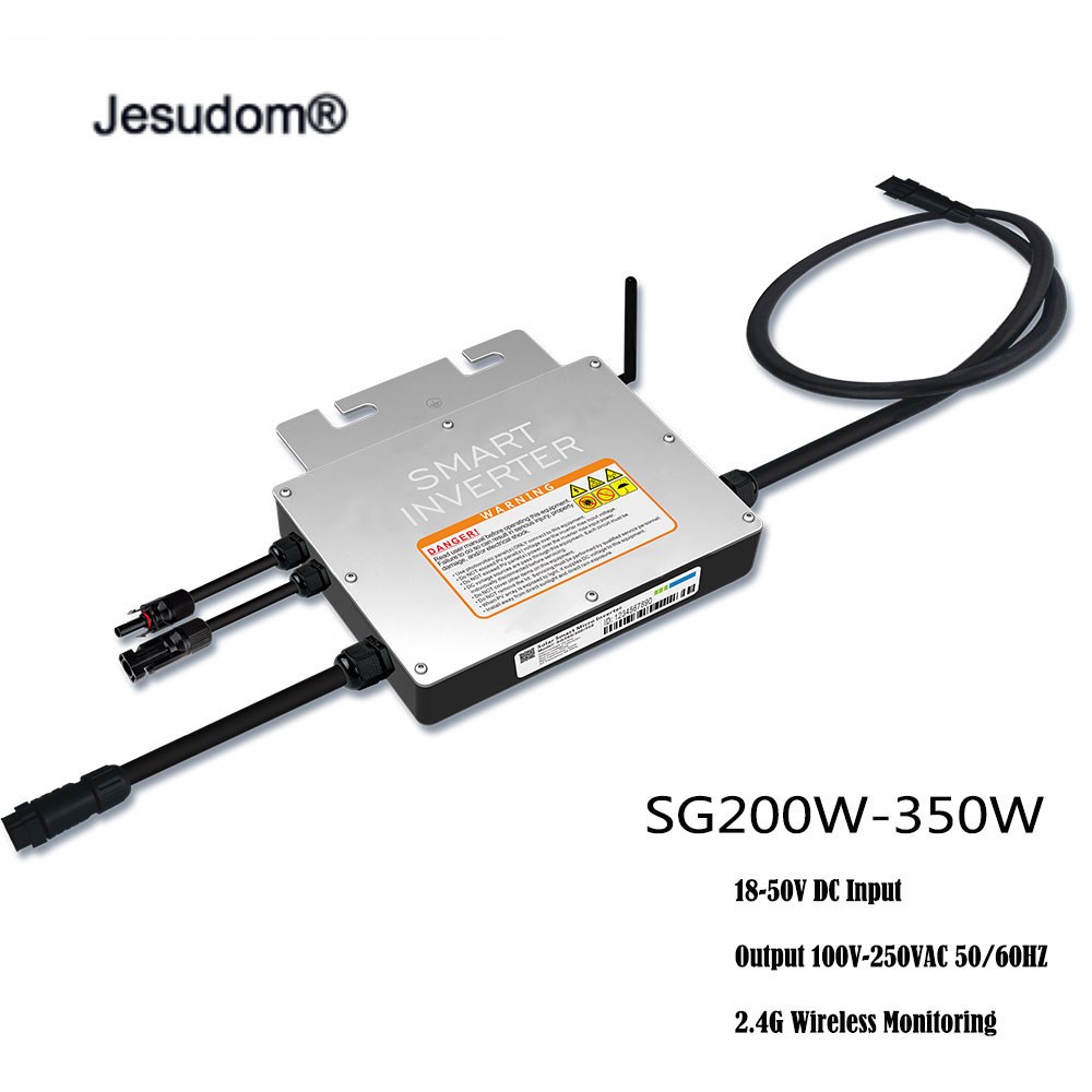 PV Smart Micro Inverter 200W 250W 300W 350W Input 18 50VDC