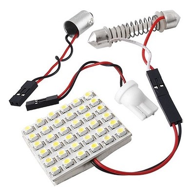 BA9s T10 Zocalo + 36 SMD Modulo Cookie + Festoon Modulo