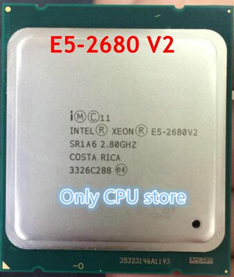 Xeon Processor E5-2680 V2 CP 2.8 LGA 2011 SR1A6 Ten E5-2680V