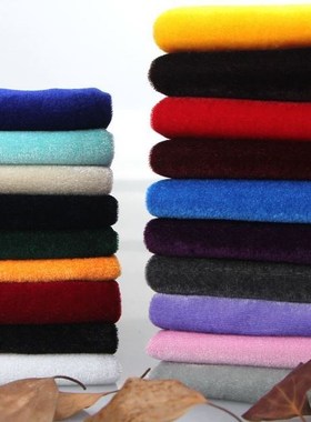 golden velvet cloth fabric head display plus thick black red