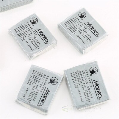 Maries Plasticity Rubber Eraser Wipe highlight Kneaded Rubbe