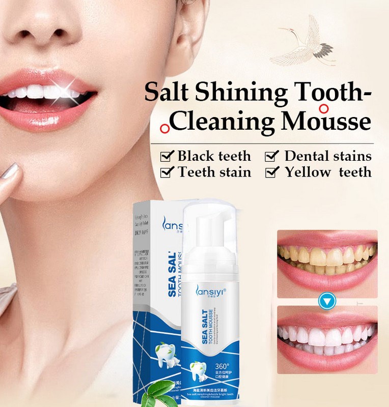 Sea Salt Whitening Teeth Mouth Spray tooth mousse洁牙齿慕斯
