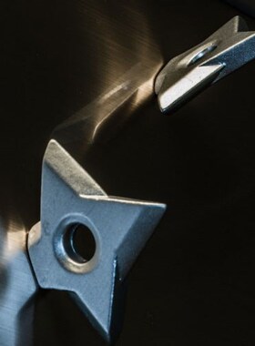 ninja star shuriken novelty fridge magnet set fridge magnets