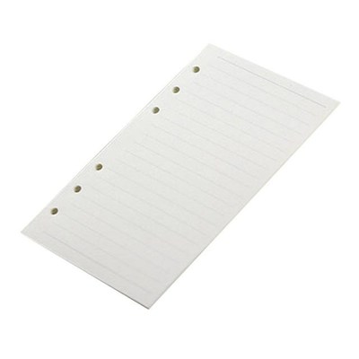 6-Hole Loose-Leaf Refills Loose-Leaf Paper Notebook Refills