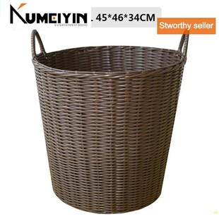 Imitation rattan dirty clothes Baskets Laundry Basket hotel