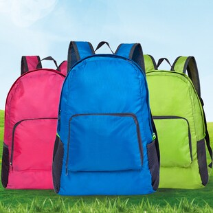 travel bagpack backpack light outdoor foldable bag men women