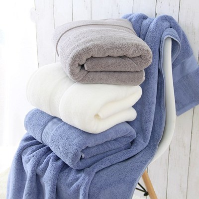 900g  Towel 80*160cm Thick Luxury Egyptian Cotton Bath Towel