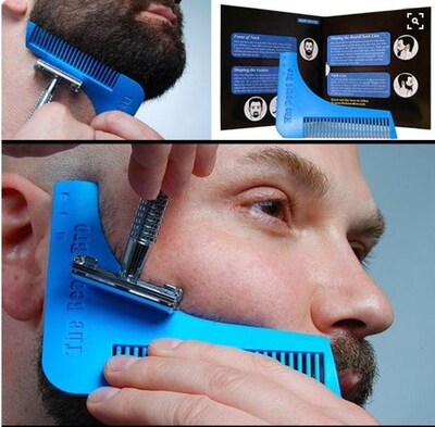 Beard Shaper Tool Hair Shaping  Bro Beard  Tool Beard Comb