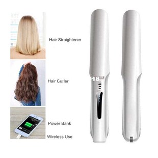 22W Power and Ceramic Coating Plate Type Cordless hair strai