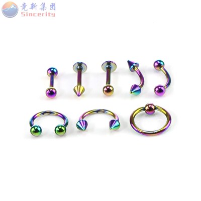 bell Tongue Eyebrow Nail Nose Body Piercing Jewelry LDY1205