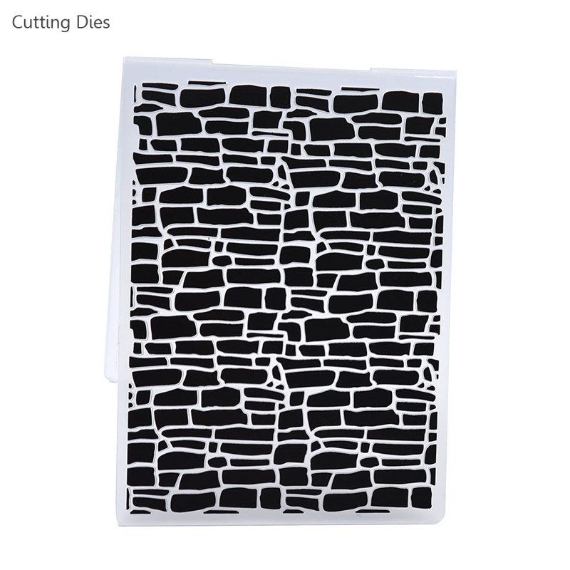 Design Plastic Embossing Folder  Scrapbook DIY Album Tool Pl