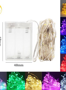 1-10M Copper Wire LED String lights night light Holiday ligh