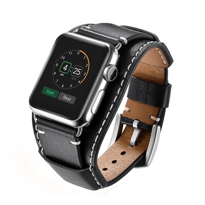 Strap for iwatch i watch Leather pulsera correa for Apple Wa