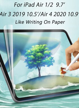 For iPad Air 4 3 10.9' 10.5' Paperlike Screen Protector Lik