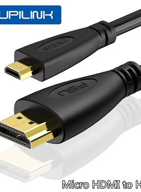Micro HDMI to HDMI Cable Gold Plated 1m 1.5m 1.8m 3m 5m Mic
